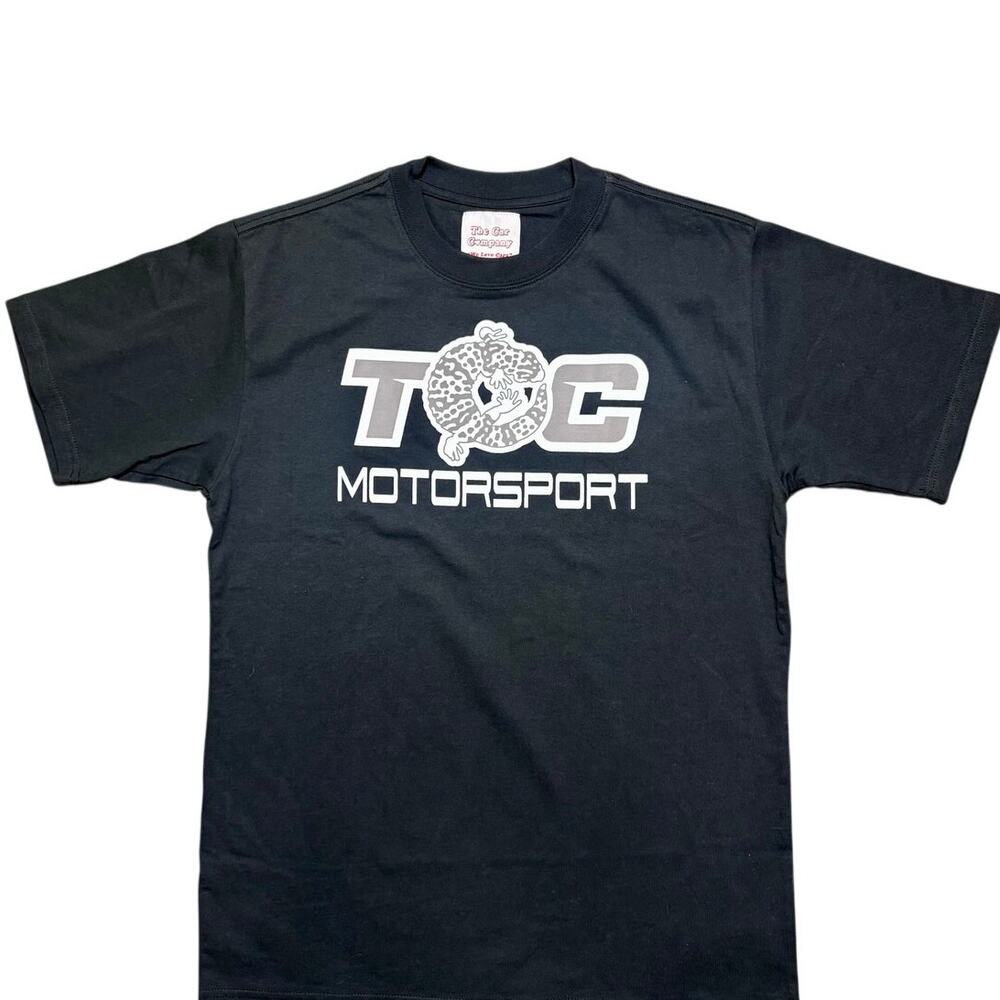 Stylish Black Cotton Tee by The Car Company - Men's M